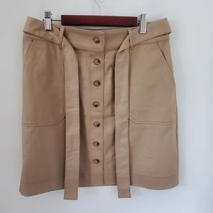 Loft Khaki Skirt